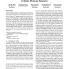 Measurement-based models of delivery and interference in static wireless networks