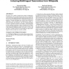 MENTA: inducing multilingual taxonomies from wikipedia