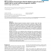 Meta-analysis of several gene lists for distinct types of cancer: A simple way to reveal common prognostic markers