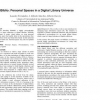 MiBiblio: personal spaces in a digital library universe