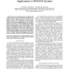 MIMO Channel Sounder at 3.5 GHz: Application to WiMAX System