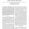 MIMO Receiver Design in the Presence of Radio Frequency Interference