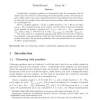 Min sum clustering with penalties