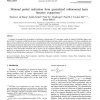 Minimal partial realization from generalized orthonormal basis function expansions