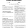 Minimizing energy consumptions in wireless sensor networks via two-modal transmission