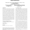 Minimizing the communication cost for continuous skyline maintenance