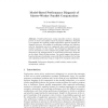 Model-Based Performance Diagnosis of Master-Worker Parallel Computations