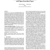 Modeling abstract types in modules with open existential types