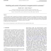 Modeling and control of hysteresis in magnetostrictive actuators