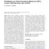 Modeling the role of lateral membrane diffusion in AMPA receptor trafficking along a spiny dendrite