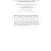 Motion Detection Using Wavelet Analysis and Hierarchical Markov Models
