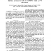 Motion Estimator LSI for MPEG2 High Level Standard