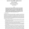 Movement and interaction in semantic GRIDs: dynamic service generation for Agents in the MIC* deployment environment