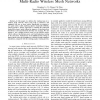 Multi-Hop Effective Bandwidth Based Routing in Multi-Radio Wireless Mesh Networks