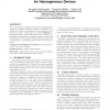 MULTIFACE: multimodal content adaptations for heterogeneous devices