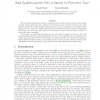 Nash Equilibria and the Price of Anarchy for Flows over Time