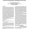 Natural methods for robot task learning: instructive demonstrations, generalization and practice