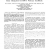 Neuro-fuzzy Prediction of Biological Activity and Rule Extraction for HIV-1 Protease Inhibitors