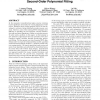 Non-Gaussian statistical timing analysis using second-order polynomial fitting