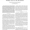 Non-linear Turbo Codes for Interleaver-Division Multiple Access on the OR Channel