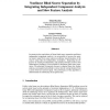 Nonlinear Blind Source Separation by Integrating Independent Component Analysis and Slow Feature Analysis