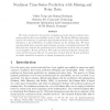 Nonlinear Time-Series Prediction with Missing and Noisy Data