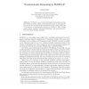 Nonmonotonic Reasoning in FLORA-2