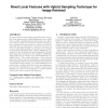 Novel local features with hybrid sampling technique for image retrieval
