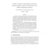 Number sequence representation of protein structures based on the second derivative of a folded tetrahedron sequence