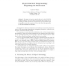 Object-Oriented Programming: Regaining the Excitement