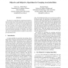 Objective and Subjective Algorithms for Grouping Association Rules