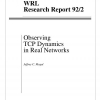 Observing TCP Dynamics in Real Networks