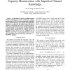 OFDMA Downlink Resource Allocation for Ergodic Capacity Maximization with Imperfect Channel Knowledge
