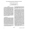 On a Resequencing Model for High Speed Networks
