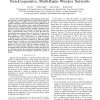 On adaptive-width channel allocation in non-cooperative, multi-radio wireless networks