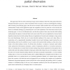 On-Line Monitoring of Large Petri Net Models Under Partial Observation