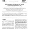 On-line scheduling of unit time jobs with rejection: minimizing the total completion time