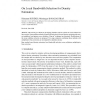 On Local Bandwidth Selection for Density Estimation