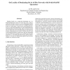 On Locality of Dominating Set in Ad Hoc Networks with Switch-On/Off Operations