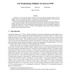 On maintaining multiple versions in STM