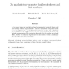 On quadratic two-parameter families of spheres and their envelopes
