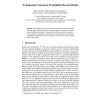 On Reduction Criteria for Probabilistic Reward Models