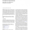 On Straight Line Segment Detection