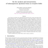 On the Analysis and Interpretation of Inhomogeneous Quadratic Forms as Receptive Fields