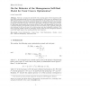 On the behavior of the homogeneous self-dual model for conic convex optimization
