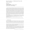 On the consistency of distributed proofs with hidden subtrees