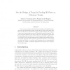 On the design of traps for feeding 3D parts on vibratory tracks