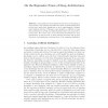 On the Expressive Power of Deep Architectures