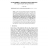 On the feasibility of Description Logic knowledge bases with rough concepts and vague instances