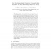 On the Generalised Character Compatibility Problem for Non-branching Character Trees
